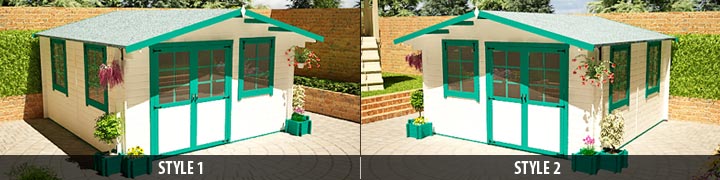 Check out the different styles that are possible for the Chamonix Home Office