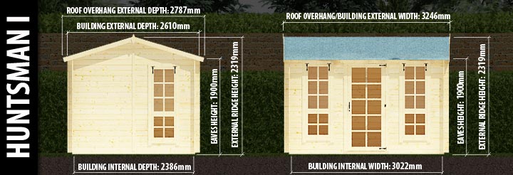 Huntsman I: Technical Specifications Huntsman I: Front and Side Elevation Details