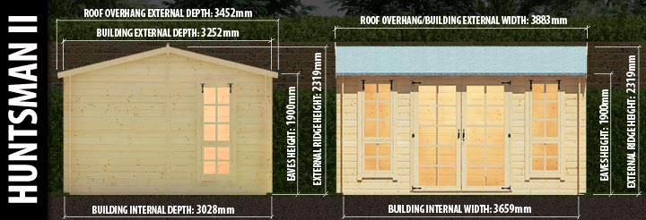 Huntsman II: Technical Specifications Huntsman II: Front and Side Elevation Details