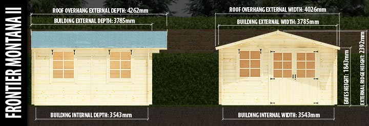 Montana II: Front and Side Elevation Details