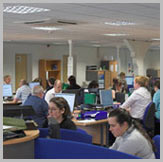 A snapshot of Kybotech's Customer Contact Centre