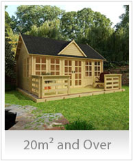 20m² + Log Cabins