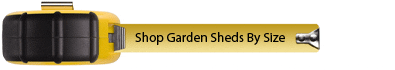 Shop Garden Sheds By Size
