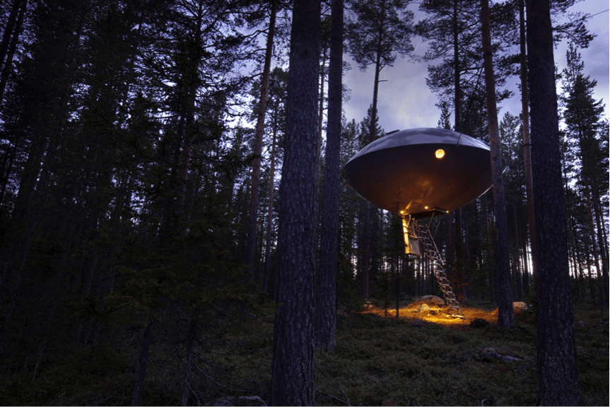 UFO Top Tree Houses – The world’s 15 Most Amazing Tree Dwellings