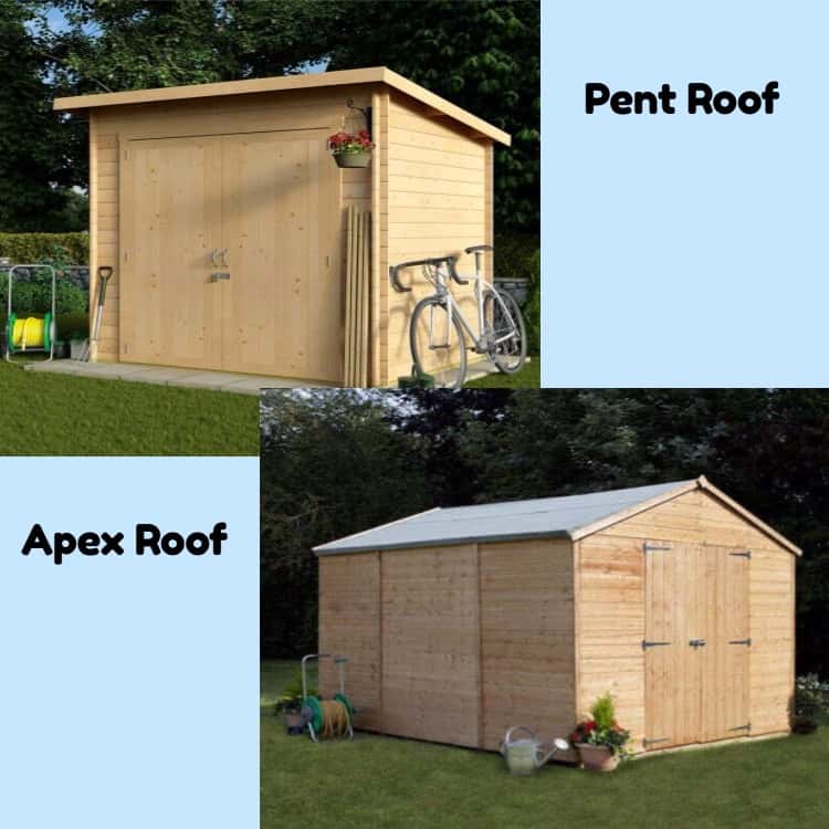 When to Choose a Pent Shed over an Apex Shed | Shed Blog