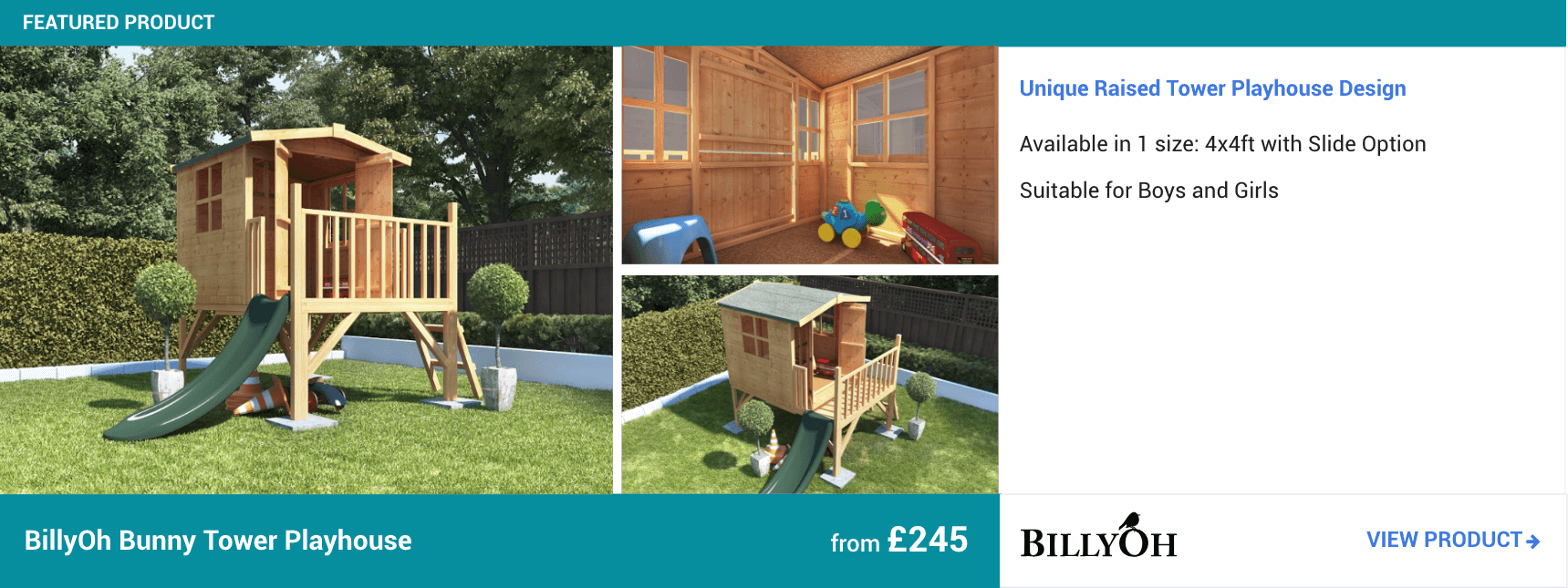 Wooden Playhouses Garden Buildings Direct