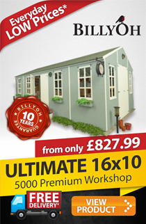 16 x 10 BillyOh 5000 Premium Workshop