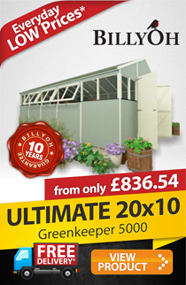 20 x 10 BillyOh Greenkeeper 5000 Premium Tongue and Groove Workshop