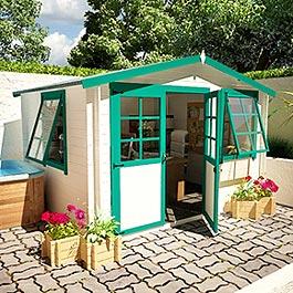 BillyOh Paris Garden Office Log Cabins