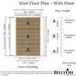 BillyOh 10 x 6 Greenkeeper Premium Tongue & Groove Double Door Apex Garden Shed 5000 Range