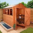 8 x 6 - BillyOh 5000 Greenkeeper Premium Tongue & Groove Double Door Apex Garden Shed