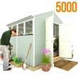8 x 8 - BillyOh 5000 Greenkeeper Premium Tongue & Groove Double Door Apex Garden Shed