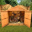 BillyOh 3 x 6 Wooden Overlap Bike Store