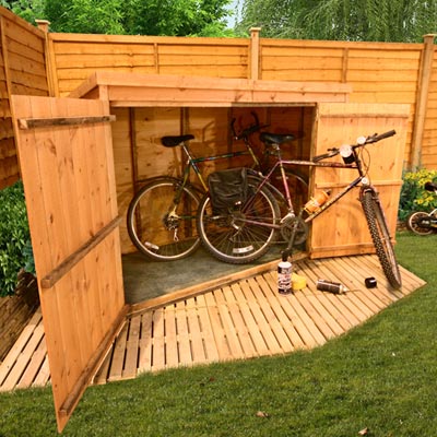 BillyOh 300 Pent Tongue and Groove Bike Store Mini Shed