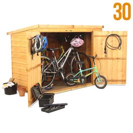 3 x 6 20 Pent Waney Bike Store