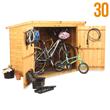 BillyOh 3 x 6 Pent Overlap Bike Store