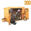 3 x 6 - The BillyOh Pent Bike Store Range