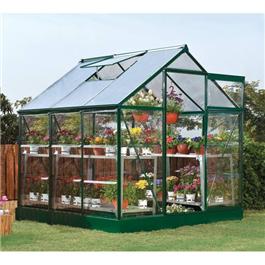 6 x 4 5000S Green Hobby Greenhouse Metal Greenhouse