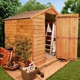 BillyOh 30 Windowless Classic Value Overlap Apex Shed - B Grade - 6