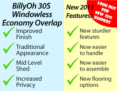 The BillyOh 30S at a Glance...