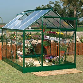 6 x 8 Polycarbonate Greenhouse Metal Greenhouse