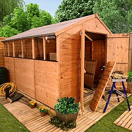 BillyOh 4000 Tongue and Groove Apex Sheds 8'x10'