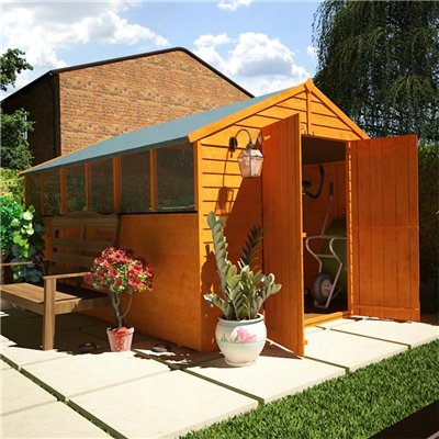 12 x 8 with Optional Solid Sheet Floor