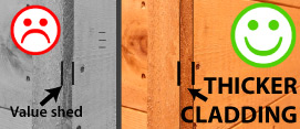 Thicker Cladding