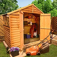 BillyOh 400S Lincoln Overlap Double Door Apex Garden Shed