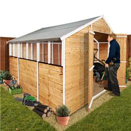 BillyOh 4000XL Lincoln Workshop Tongue and Groove 20'x10' Garden Shed