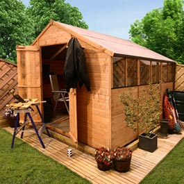 BillyOh 4000XL Lincoln Workshop Tongue and Groove 10x10 Garden Shed