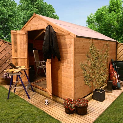 BillyOh 4000XL Windowless Lincoln Workshop Tongue and Groove Double Door Apex