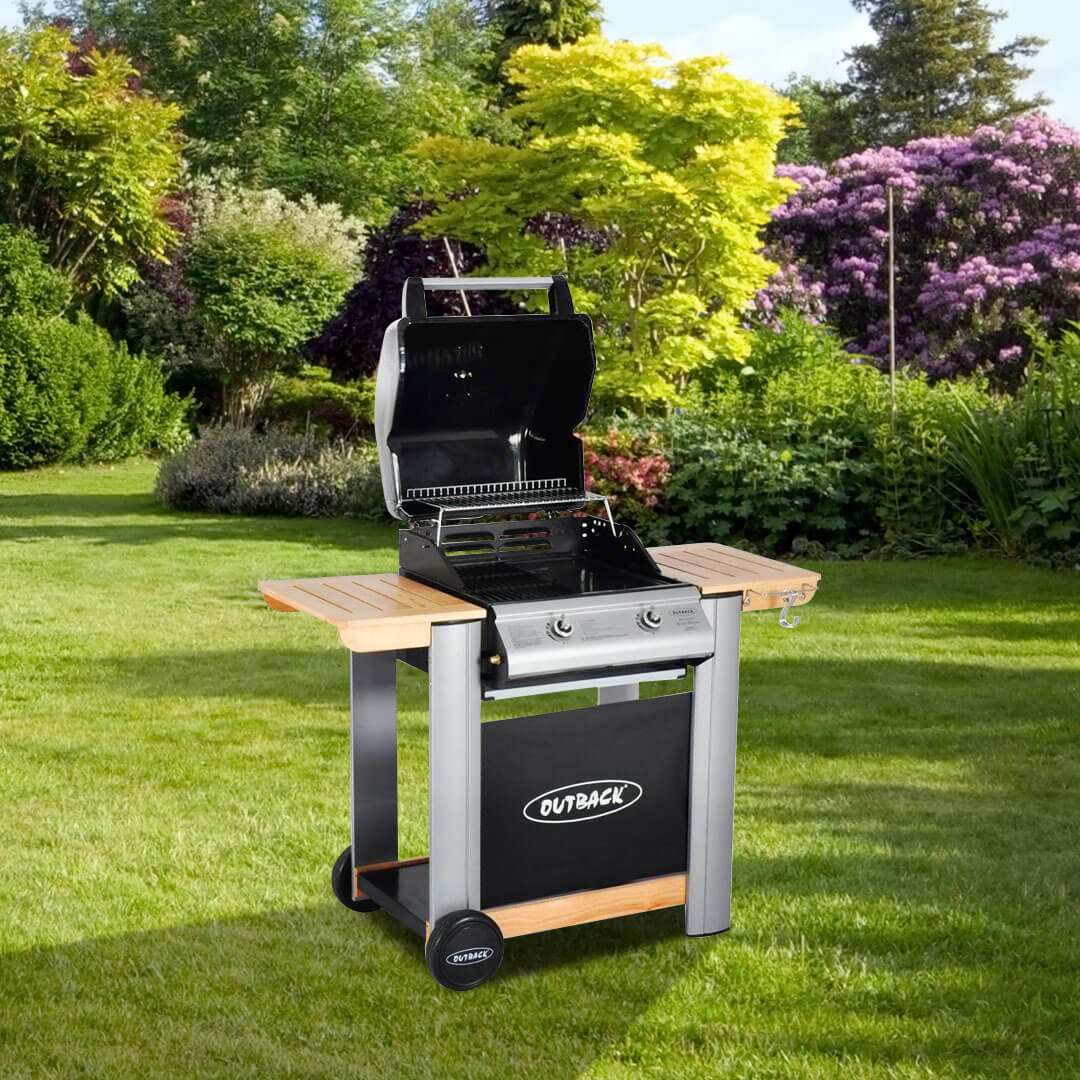 Outback Spectrum 2 Burner  Hooded BBQ Barbecue