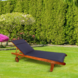 CC Garden Lounger Cushion Navy Blue