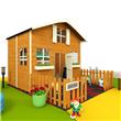 6 x 7 + Bunk - The Mad Dash 4000 Dutch Barn Playhouse Collection