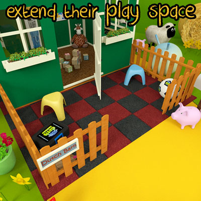 Extend their play space Extend their play space