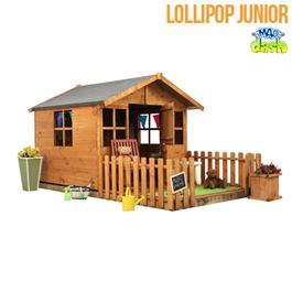 Mad Dash Wooden Playhouses - Lollipop Junior Wooden 5x5 Playhouse