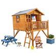 BillyOh Mad Dash 7 x 6 Lollipop Junior Tower Wooden Playhouse