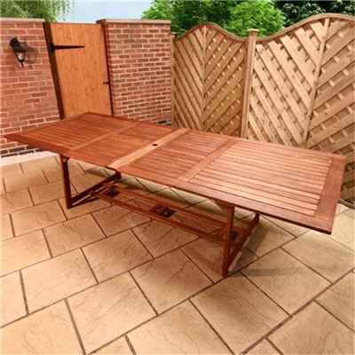 BillyOh Rectangular Extending Garden Table