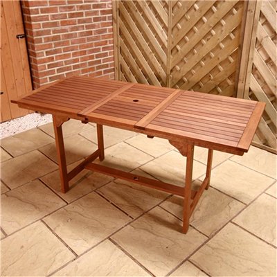 BillyOh 1.2-1.6m Rectangular Extending Garden Table