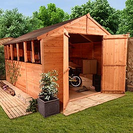 BillyOh 300L Classic Value Tongue and Groove Apex Shed - 12