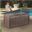 4 x 2 - Keter Glenwood Plastic Garden Storage Box - 390 Litre Capacity