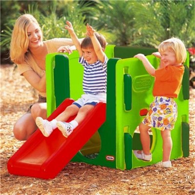 Little Tikes Junior Activity Gym Plastic Climbing Frame - Evergreen