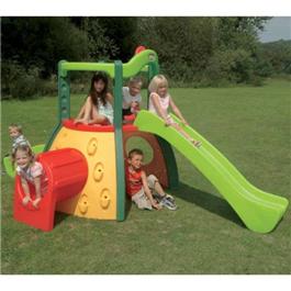 Little Tikes Double Decker Superslide Plastic Climbing Frame - Evergreen