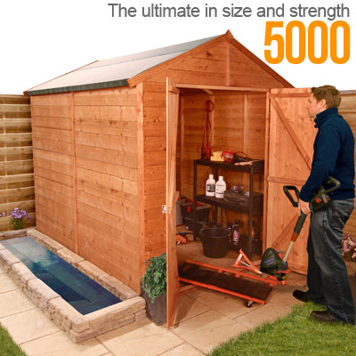 8 x 6 Greenkeeper Windowless Apex with T&G Floor