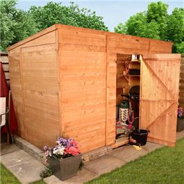BillyOh 5000M Greenkeeper Premium Tongue and Groove Pent Shed - 10'x6'