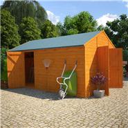 BillyOh 5000 Windowless Greenkeeper Workshop Premium Personnel Tongue and Groove Double Door