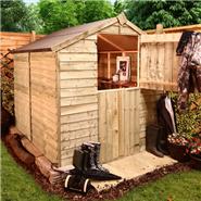 BillyOh 200S Classic Pressure Treated Overlap Windowless Stable Door Apex Garden Shed