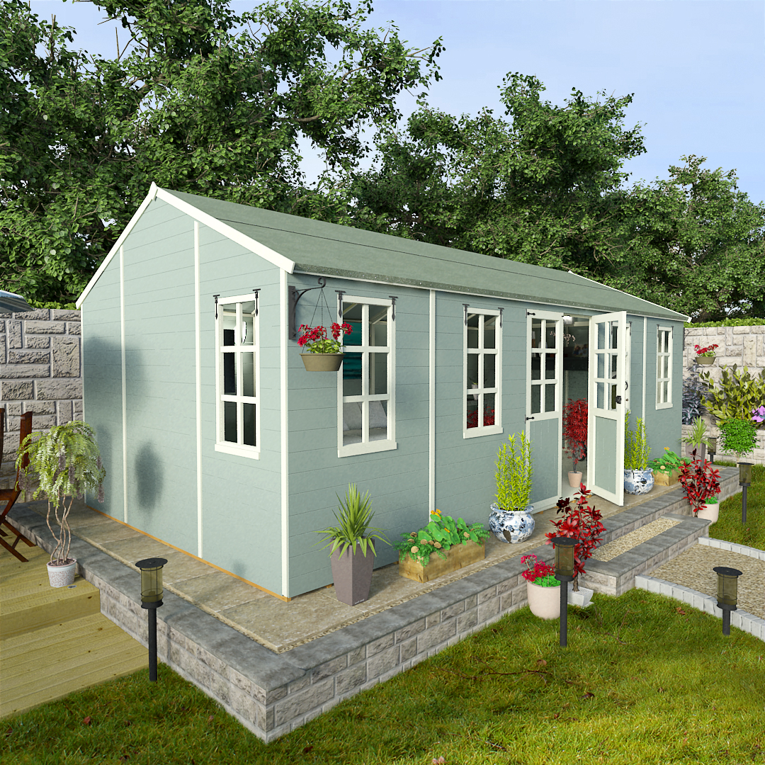 20x10 Summerhouse BillyOh Eden Garden Summer house Sheds