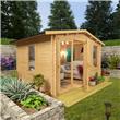 BillyOh 35 x 30 Sportsman Garden Log Cabin